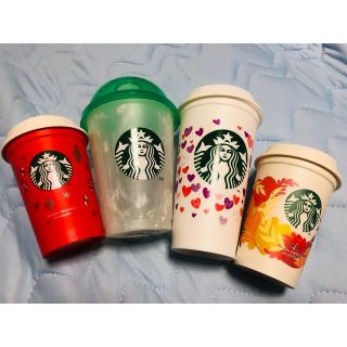 スターバックスコーヒー(Starbucks Coffee)のスターバックスリユーザブルカップ　新品未使用品4点セット(タンブラー)