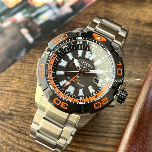 【新品】シチズン/エコドライブ/プロマスターGMT/ダイバーズウォッチ/メンズ
