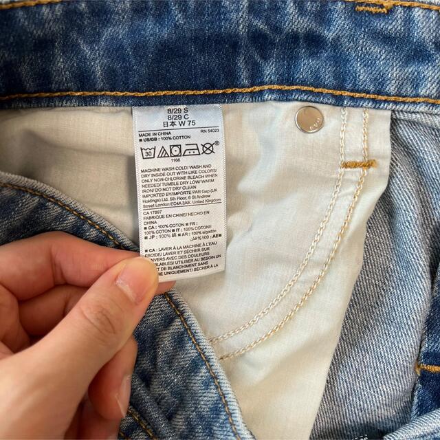 GAP(ギャップ)の■GAP■ デニム　ボーイフレンド　W75 レディースのパンツ(デニム/ジーンズ)の商品写真