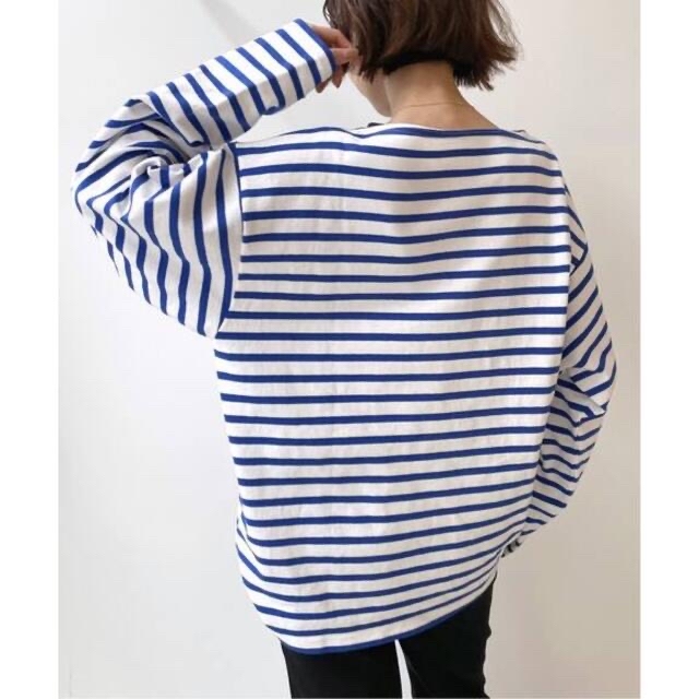 L'Appartement GOOD GRIEF! Border Tops カットソー(長袖/七分) L'Appartement GOOD GRIEF! Border Tops カットソー(長袖/七分)