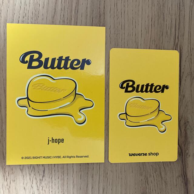 BTS Butter Weverse 特典 トレカ J-HOPE ホソク