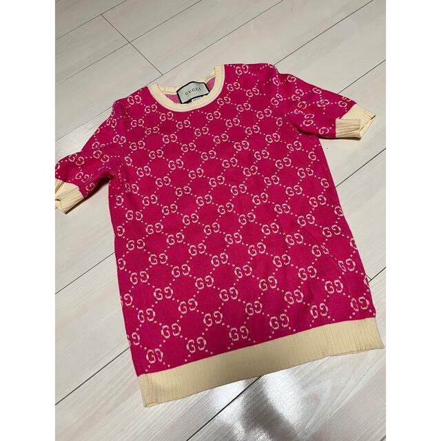 GUCCIグッチ GGジャカード ウールコットンセーター S size