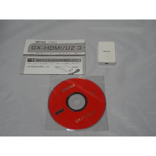 BUFFALO ディスプレイ増設アダプター GX-HDMI/U2 送料無料の通販 by