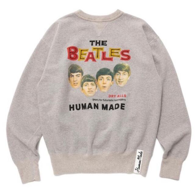 HUMAN MADE BEATLES SWEATSHIRT "Gray" LGRAYSIZE