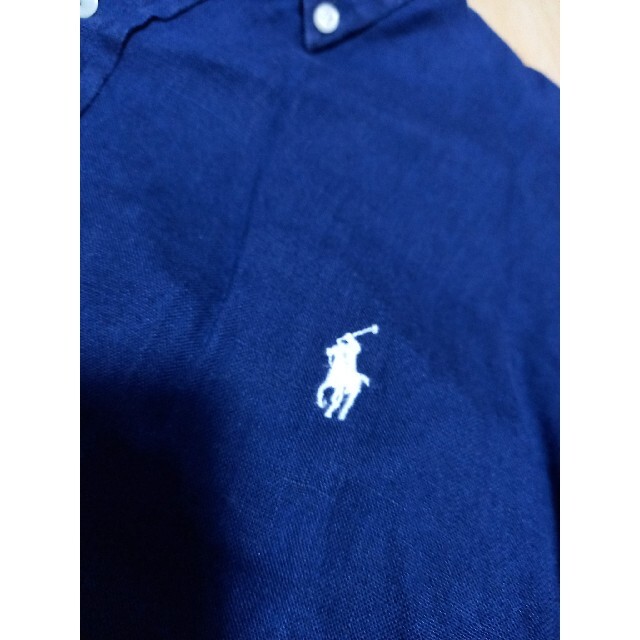 POLO RALPH LAUREN　ポロラルフローレン　シャツ　麻　シルク レディースのトップス(シャツ/ブラウス(長袖/七分))の商品写真