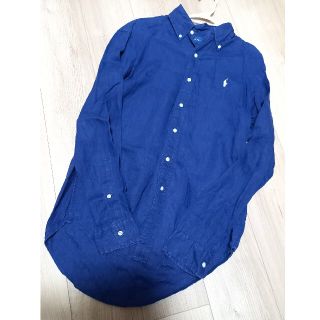 POLO RALPH LAUREN　ポロラルフローレン　シャツ　麻　シルク(シャツ/ブラウス(長袖/七分))