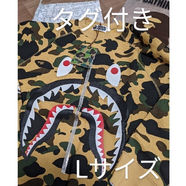 スウェット A BATHING APE - BAPE エイプ シャーク スウェット