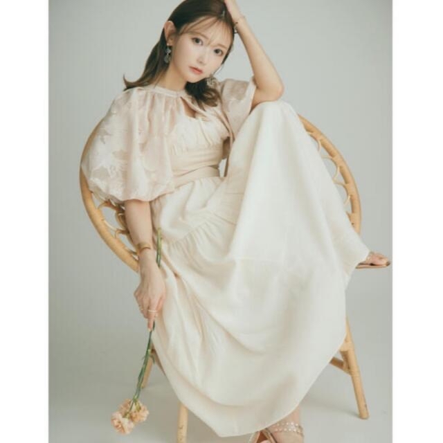 Crayme,(クレイミー)のCrayme, Bolero×Bustier Muse Dress ワンピース レディースのワンピース(ロングワンピース/マキシワンピース)の商品写真