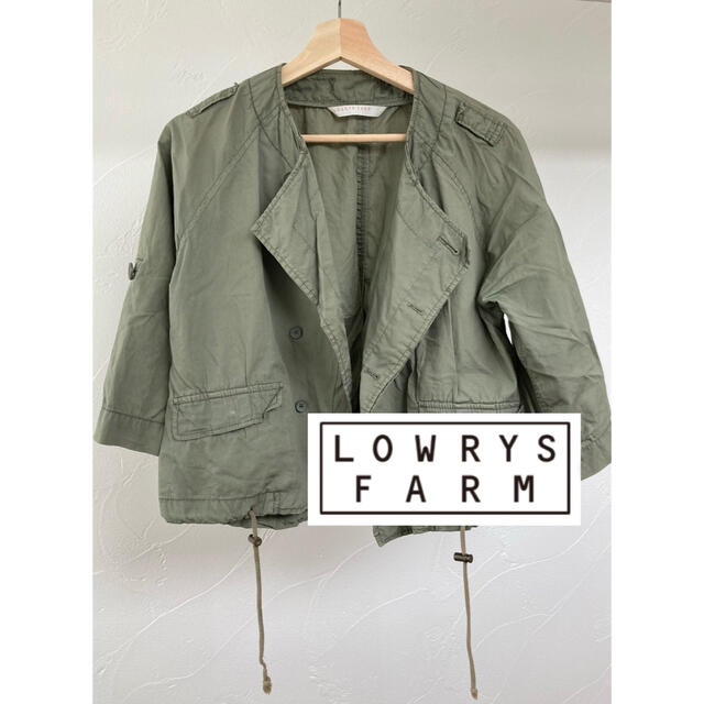 LOWRYS FARM(ローリーズファーム)のLOWRYS FARM♡カーキブルゾン レディースのジャケット/アウター(ブルゾン)の商品写真