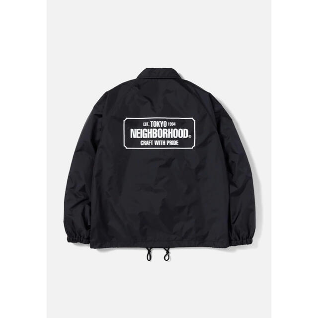 ネイバーフッド 2022AW WINDBREAKER コーチジャケット 黒M新品