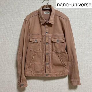 ナノユニバース(nano・universe)のナノユニバース　デニムジャケット　ピンク Gジャン(Gジャン/デニムジャケット)