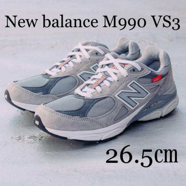 New Balance(ニューバランス)のNEW BALANCE M990 VS3 40周年記念 メンズの靴/シューズ(スニーカー)の商品写真