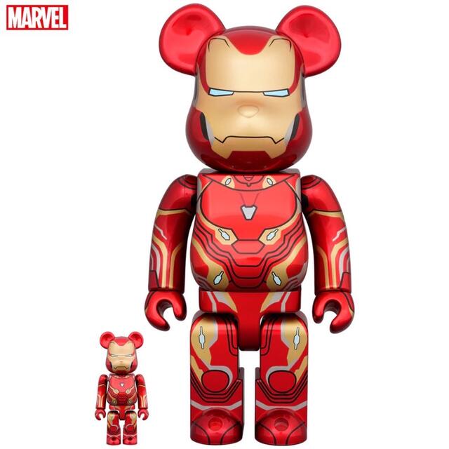 その他 BE@RBRICK - BE@RBRICK IRON MAN MARK 50 100% & 400%