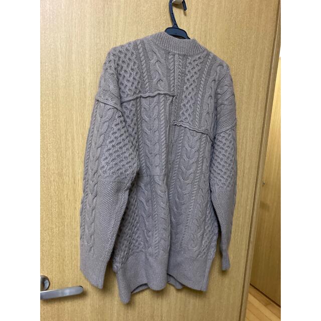 新品 Spick&Span ハミルトンアルパカケーブル カーディガン