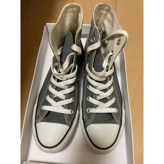 コンバース(CONVERSE)のconverse グレー　ハイカット(スニーカー)