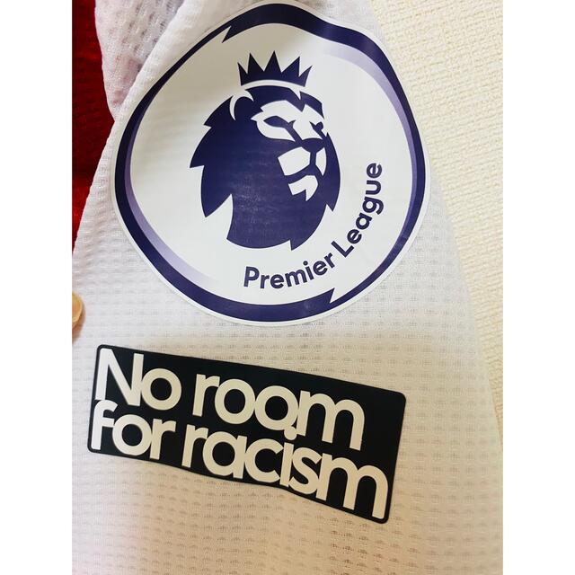 プレミアリーグ　no room for racism 袖パッチ サッカー　ユニ スポーツ/アウトドアのサッカー/フットサル(ウェア)の商品写真