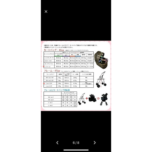 ペットカート　天使のカートＬサイズ　バギー