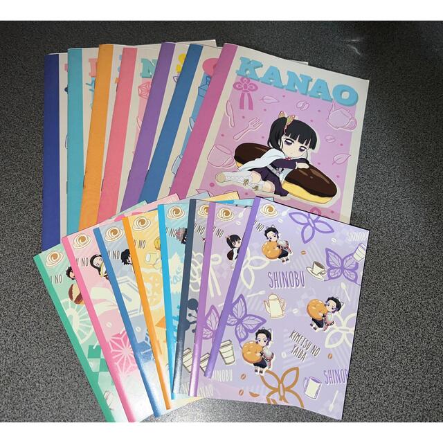 鬼滅の刃 まとめ売り ノート 15冊 セット 罫線 A5 ミニノートの通販