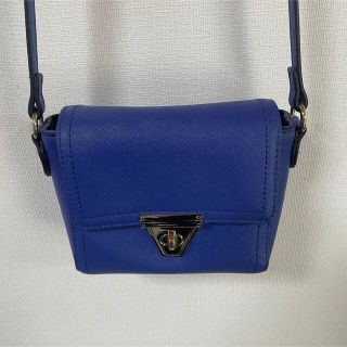 アズールバイマウジー(AZUL by moussy)の【AZUL】スクエア ミニ ショルダーバッグ ブルー (ショルダーバッグ)