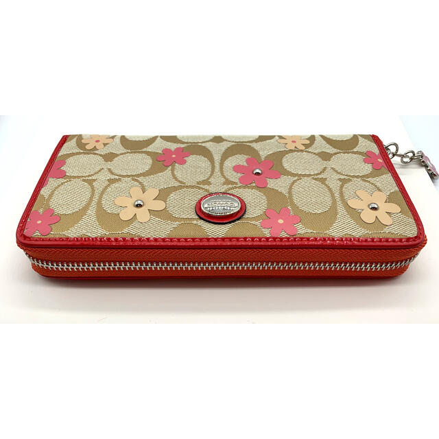 COACH コーチ 新品 長財布 茶 黒 赤 レディース 小物 財布 113 ...