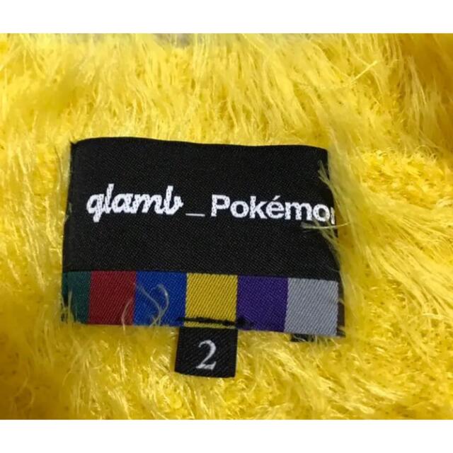 66cm身幅glamb ポケモン　ニット