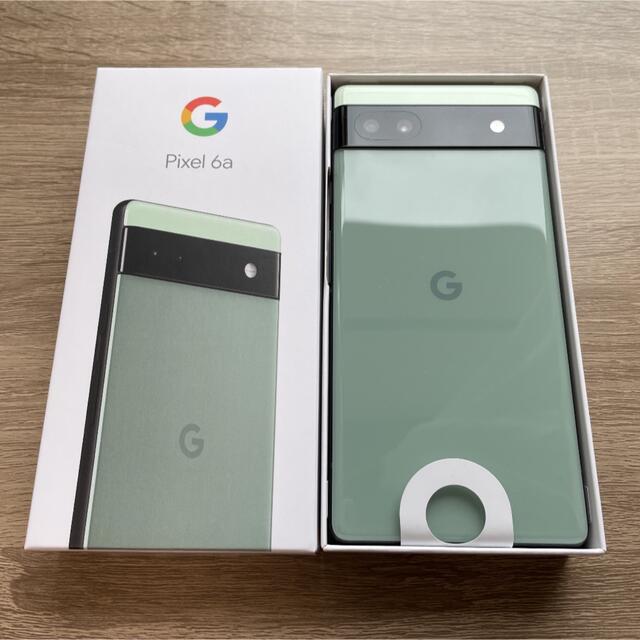 Google Pixel - [しえ様専用]Google pixel 6a 128GB Sage auの通販 by ...