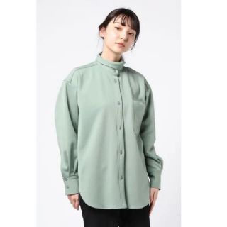 ロク(6 (ROKU))の＜6(ROKU)＞JERSEY LONG COLLAR SHIRT/シャツ(シャツ/ブラウス(長袖/七分))