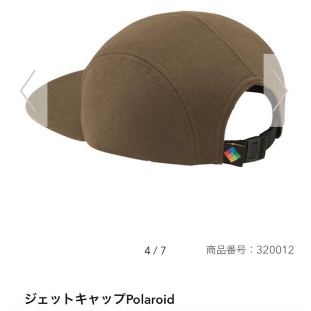 GU(ジーユー)のGU ジェットキャップ polaroid メンズの帽子(キャップ)の商品写真
