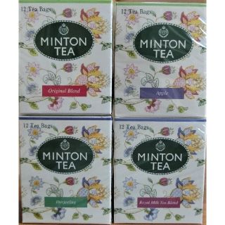 お値下げしました＊MINTON TEA 紅茶4種 各ティーバッグ12袋箱入り＊(茶)