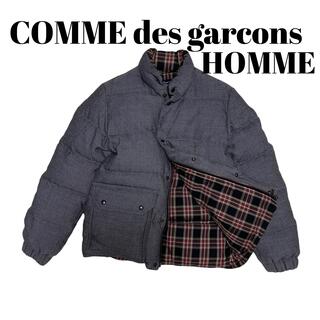 コムデギャルソン(COMME des GARCONS)のコムデギャルソンオム ダウンジャケット ダウン90% 裏地タータンチェック(ダウンジャケット)