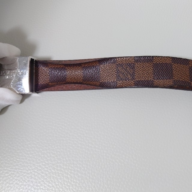 LOUIS VUITTON(ルイヴィトン)のヴィトン　ダミエ　サンチュール　ベルト メンズのファッション小物(ベルト)の商品写真