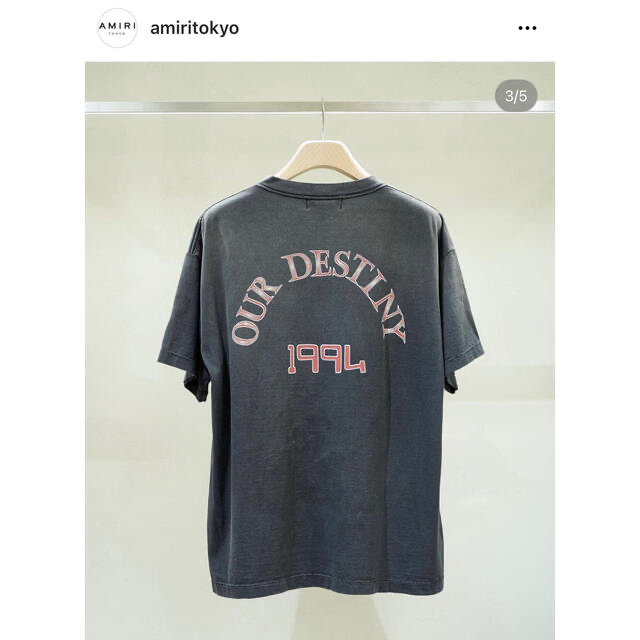 【新品/定価7万】Amiri x ウェス・ラング コラボTシャツ XL