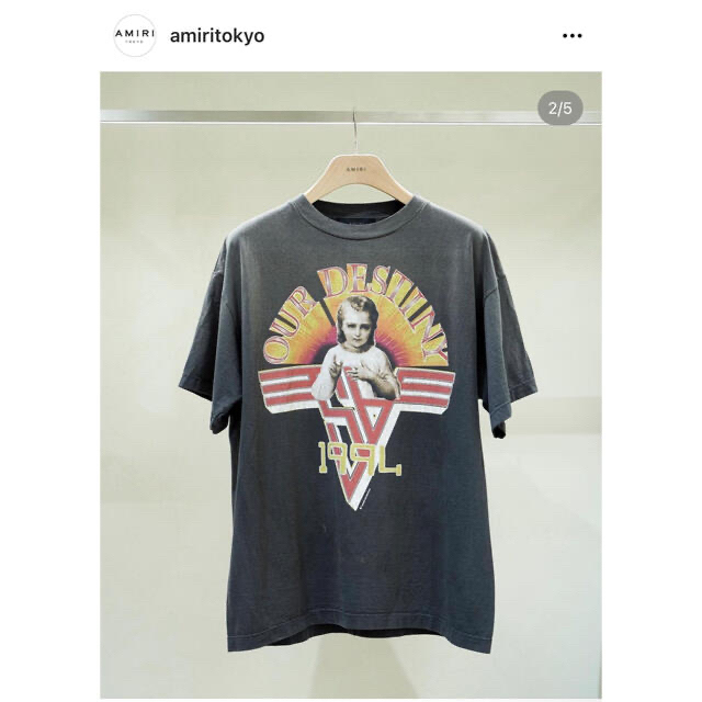 AMIRI - 世界50着限定 AMIRI × Saint Mxxxxxx ヴィンテージTシャツの