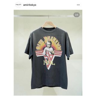 AMIRI - 世界50着限定 AMIRI × Saint Mxxxxxx ヴィンテージTシャツ ...