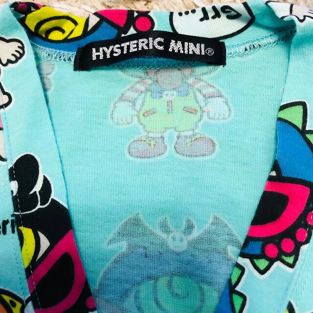 HYSTERIC MINI(ヒステリックミニ)の80㎝　ヒステリックミニカーディガン キッズ/ベビー/マタニティのベビー服(~85cm)(カーディガン/ボレロ)の商品写真