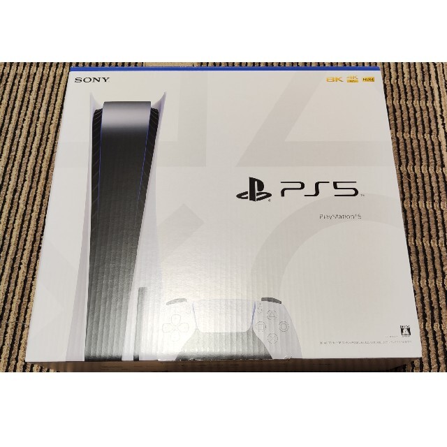 PlayStation5（ディスク版）開封済未使用エンタメ/ホビー