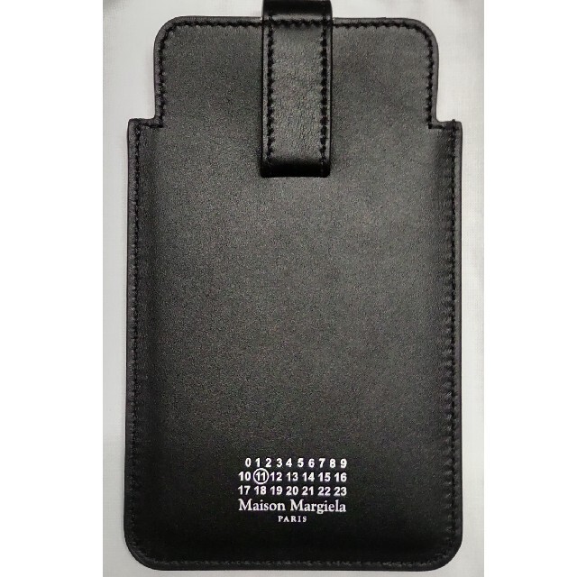 【新品・未使用】Maison Margiela ブラック フォン ポーチ スマホ/家電/カメラのスマホアクセサリー(その他)の商品写真