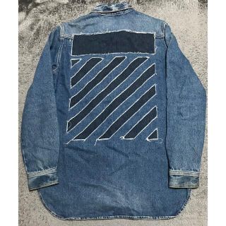 オフホワイト(OFF-WHITE)のSALE off-white ロングデニムジャケット(Gジャン/デニムジャケット)