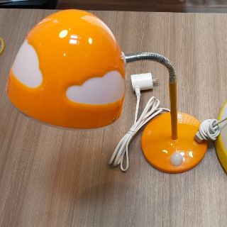 IKEA　スタンドライト　雲　ディスクライト　卓上ライト　電球色　イケア(その他)