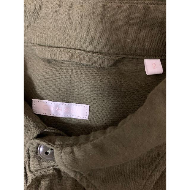 comoli ベタシャンCPOシャツ OLIVE 【待望 】 トップス tripkicks.com