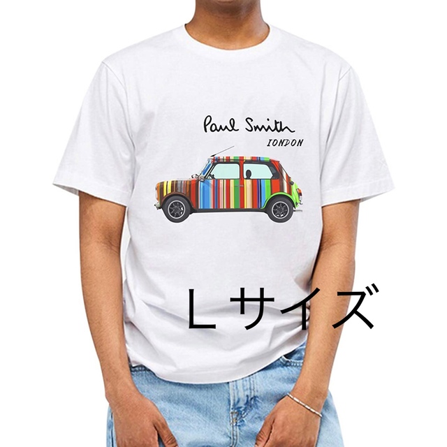 Paul Smith ポール・スミス 車ロゴ Tシャツ メンズ　新品　未使用