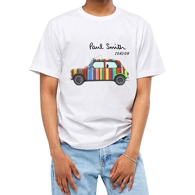 Paul Smith ポール・スミス 車ロゴ Tシャツ メンズ　新品　未使用