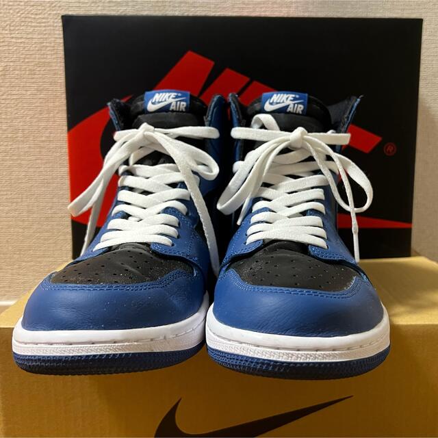 NIKE(ナイキ)のNIKE AIR JORDAN 1  DARK MARINA BLUE 28.5 メンズの靴/シューズ(スニーカー)の商品写真