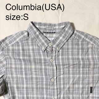 コロンビア(Columbia)のColumbia(USA)ビンテージコットンチェックBDシャツ(シャツ)