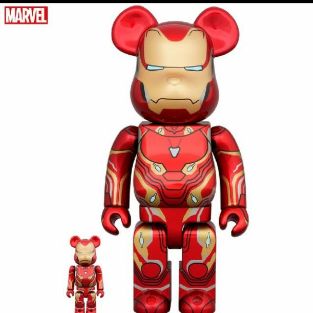 BE@RBRICK IRON MAN MARK 50 100％ & 400％