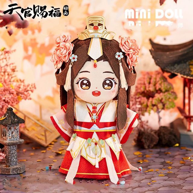 天官赐福 天官賜福 minidoll ぬいぐるみ 花嫁衣装 謝憐 新娘衣装