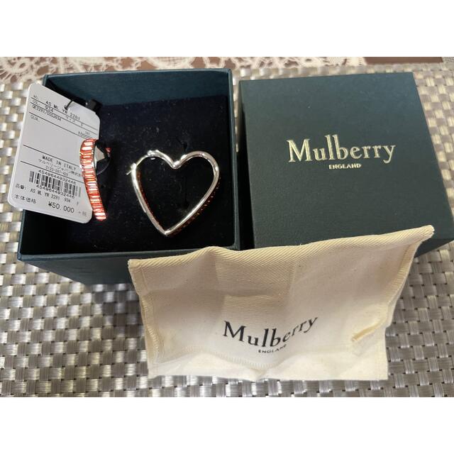 アクセサリーMulberry ハートピアス　試着のみです