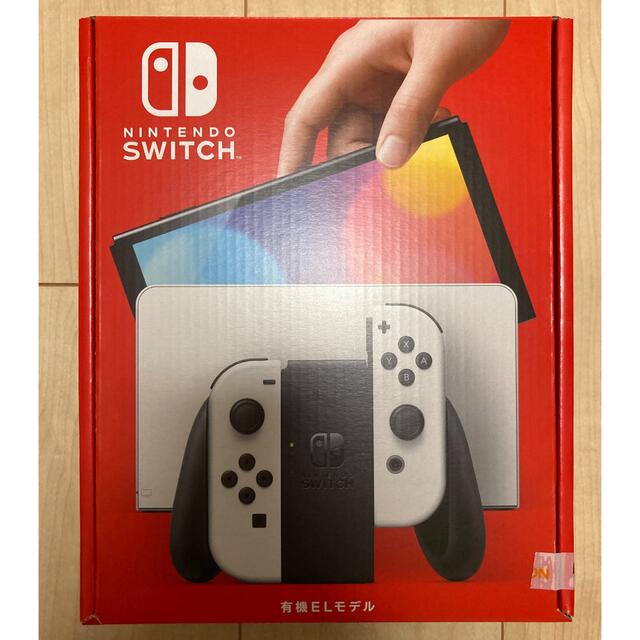感謝の声続々! - Switch Nintendo Nintendo 白【新品未開封】 有機EL switch 家庭用ゲーム機本体