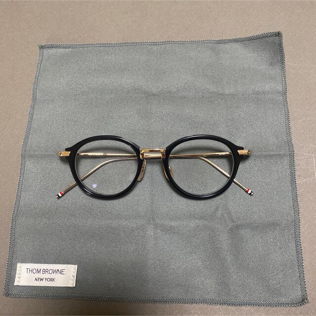 THOM BROWNE(トムブラウン)のTHOM BROWNE トムブラウン　TB-011-A 46size black メンズのファッション小物(サングラス/メガネ)の商品写真