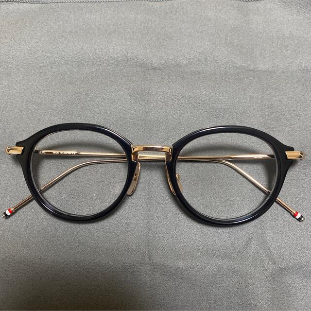 THOM BROWNE(トムブラウン)のTHOM BROWNE トムブラウン　TB-011-A 46size black メンズのファッション小物(サングラス/メガネ)の商品写真